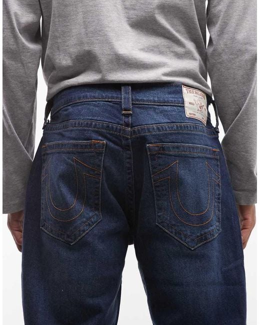True Religion Blue Bobby Loose Jeans for men