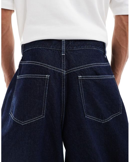 ASOS Blue Oversized Baggy for men