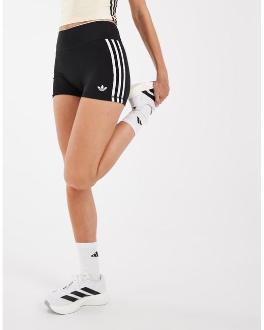 Adidas Originals Black Adidas Originals Sport Superstar Short leggings