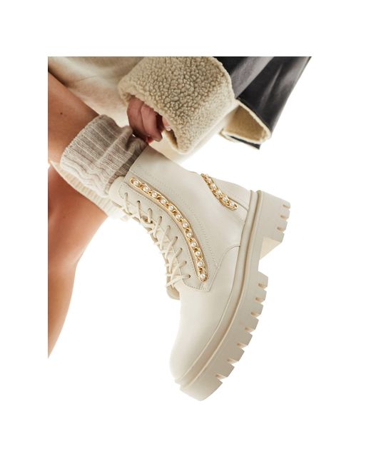 River Island White – ankle-boots