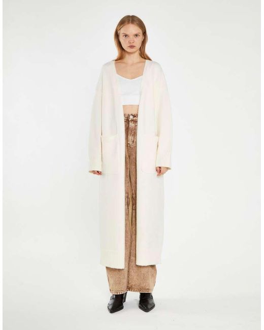Glamorous Natural Longline Cardigan