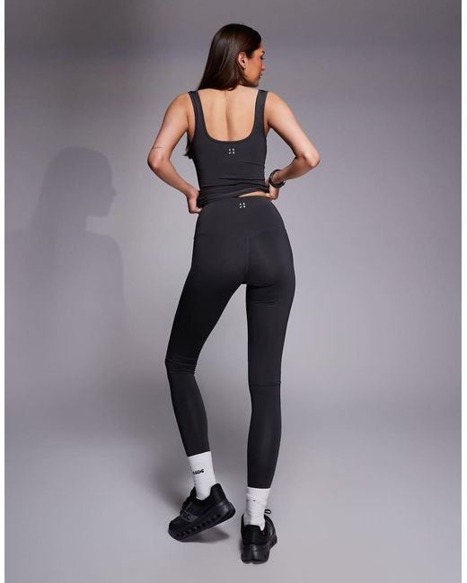 4505 Blue Tall Icon Active Bum Sculpt High Waist Gym Legging With Inner Pocket