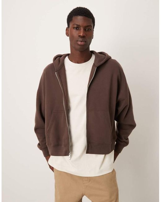 Abercrombie & Fitch Essentials in het Brown voor heren