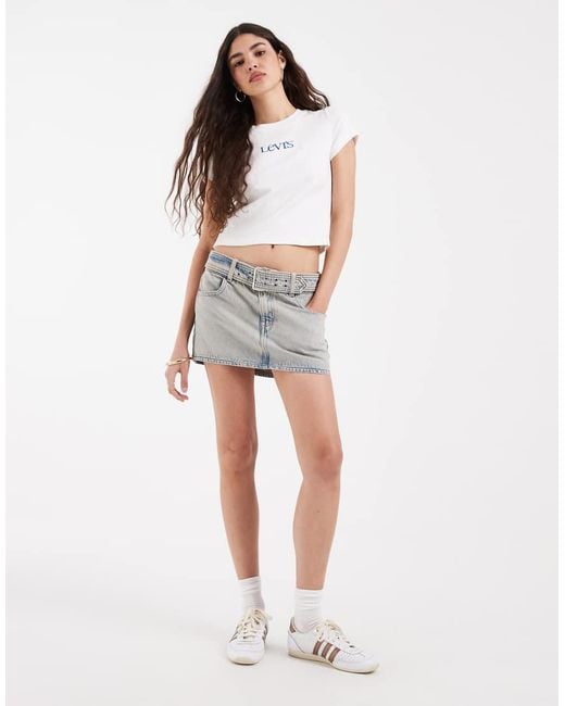 Levi's White Essential Baby T-Shirt