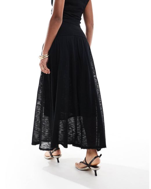 4th & Reckless Black – maxi-strickrock