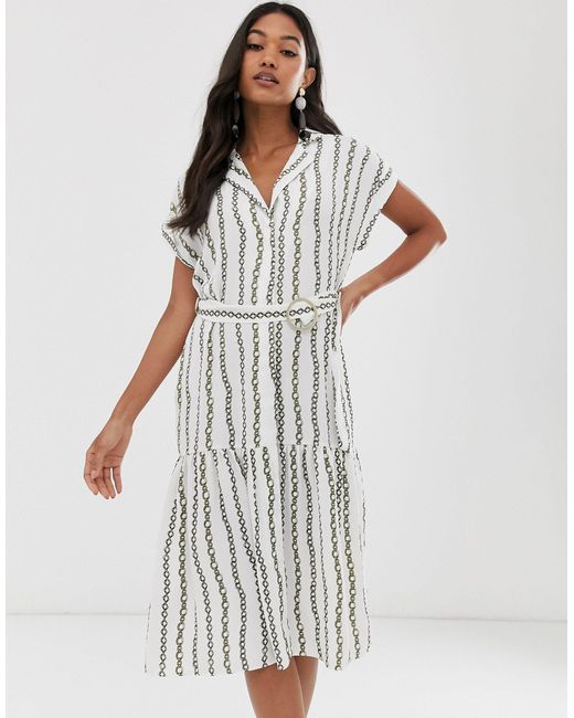 River Island Chain Print Dress Flash ...