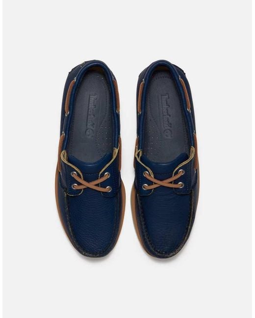 Timberland Blue Classic Boat Shoe for men