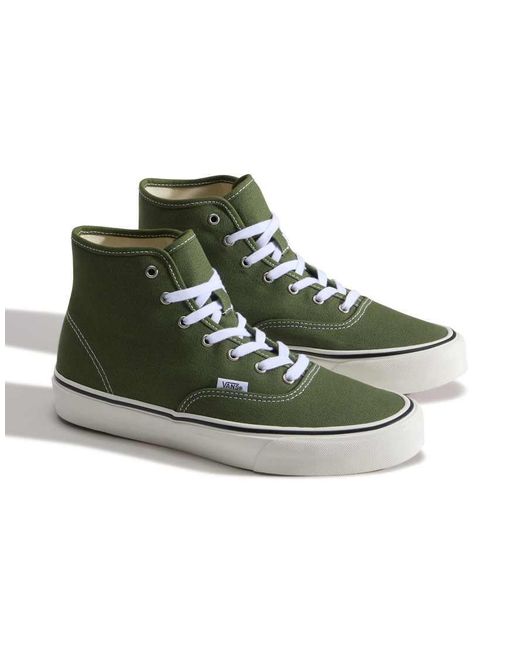 Vans Green Authentic Hi 2.0 Sneakers