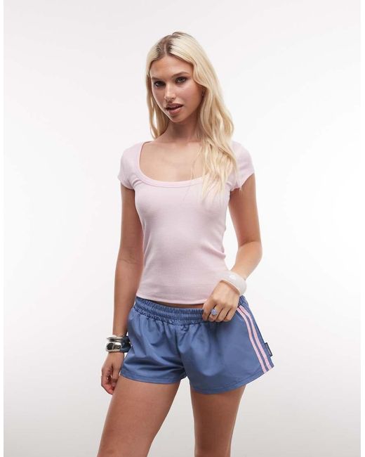Collusion Pink Scoop Neck Tshirt