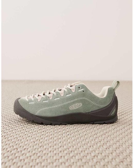 Keen Green Jasper Brushed Suede Trainers