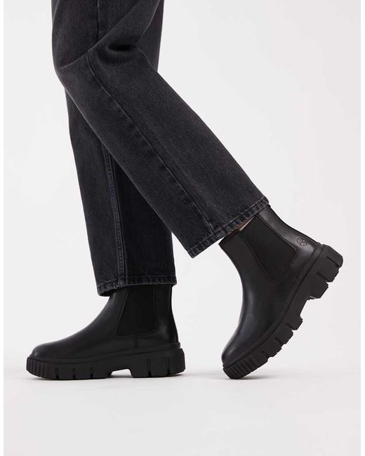 Timberland Black Greyfield Chelsea Boots