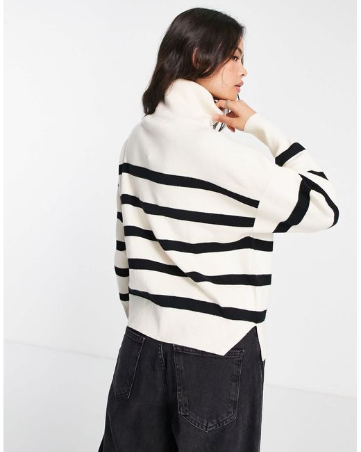 Vero Moda Multicolor – gestreifter pullover