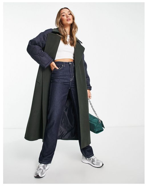smart quilted coat