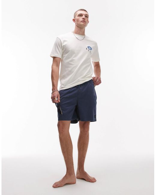 RVCA – escape – shorts in Blue für Herren