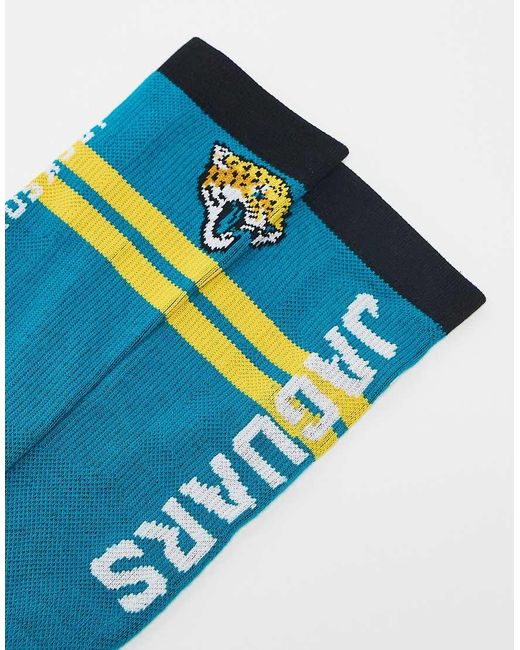OOSC Blue Jacksonville Jaguars Nfl Skisnowboard Sock for men