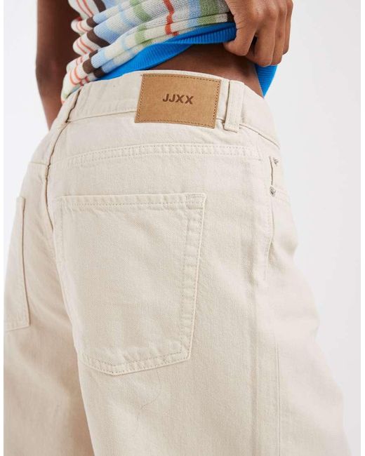 JJXX Blue Kyoto Wide Leg Denim Jorts
