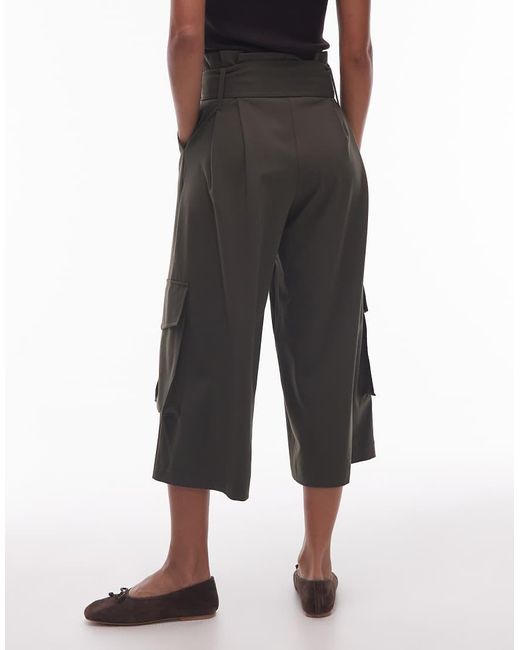 ASOS Bermuda Shorts Met Utility Zakken in het Green