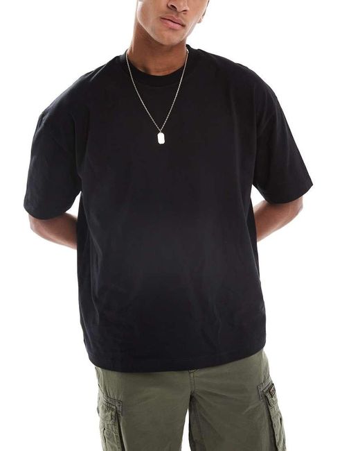 Confezione Da 5 T-Shirt Basic Oversize Nera E Bianca di ASOS in White da Uomo