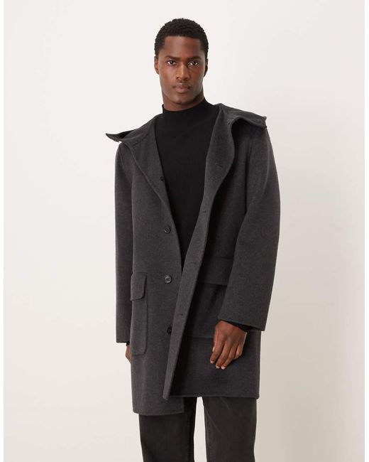 Cappotto Comodo Lungo di Mango in Gray da Uomo
