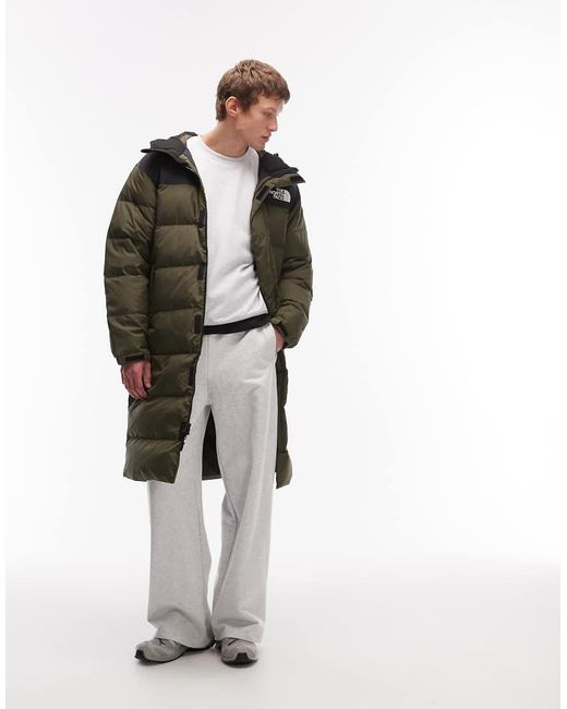 The North Face White Nuptse Down Puffer Parka Jacket for men