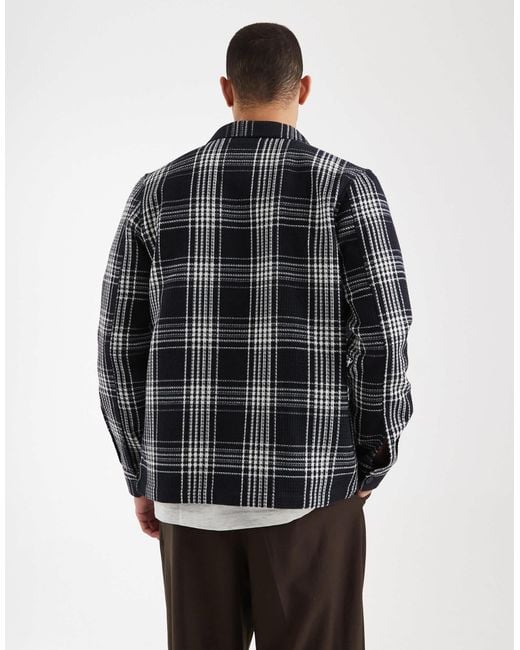 Threadbare Gray Pocket Front Shacket for men