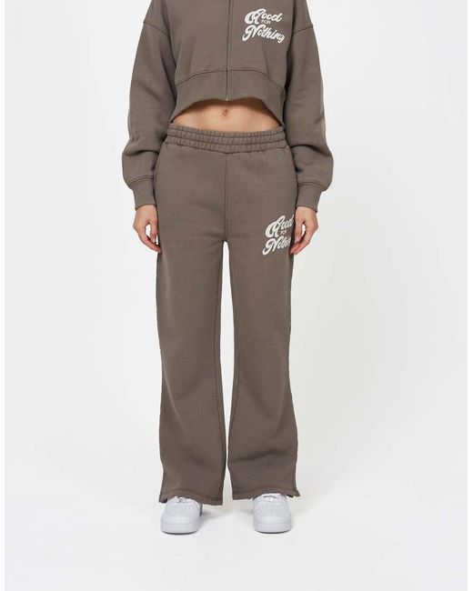 Good For Nothing Natural Flared Joggers