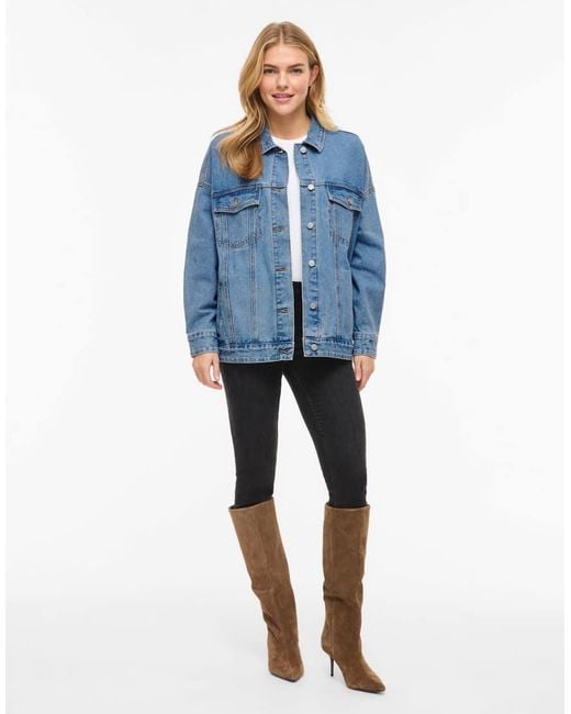 Vila Blue Denim Jacket