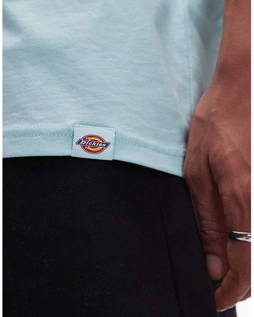 Camiseta Azul Con Estampado Trasero De Estilo Wéstern Desert Crest Exclusiva En Asos De Dickies de color Blue
