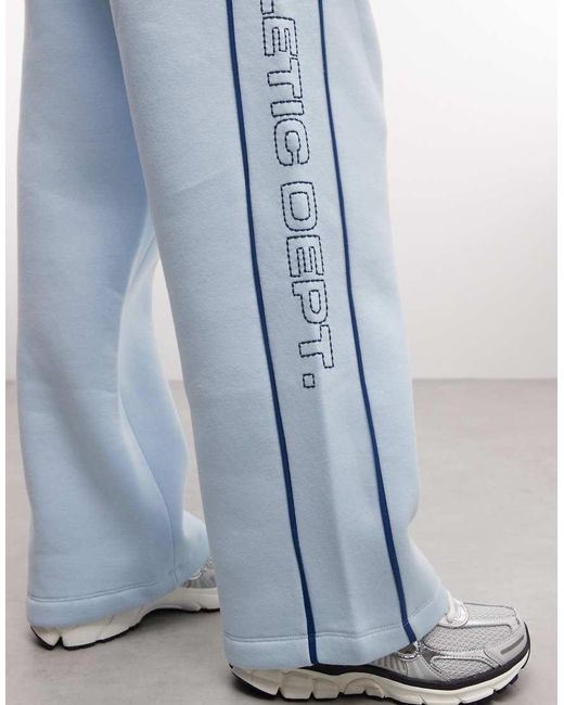 Collusion White baggy Wide Leg joggers