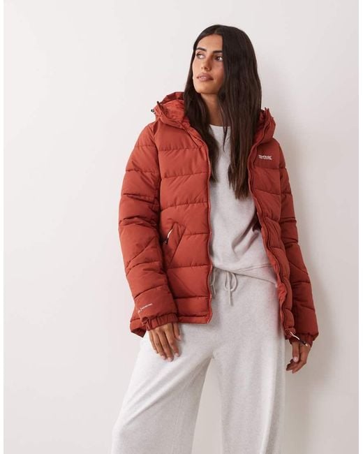 Regatta Red Hooded Aldthorn Padded Jacket
