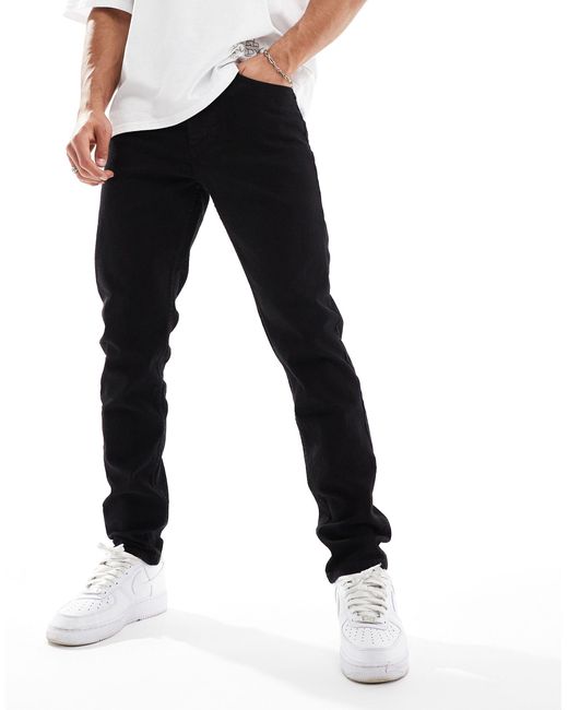 Marshall Artist Black Slim Fit Jeans for men