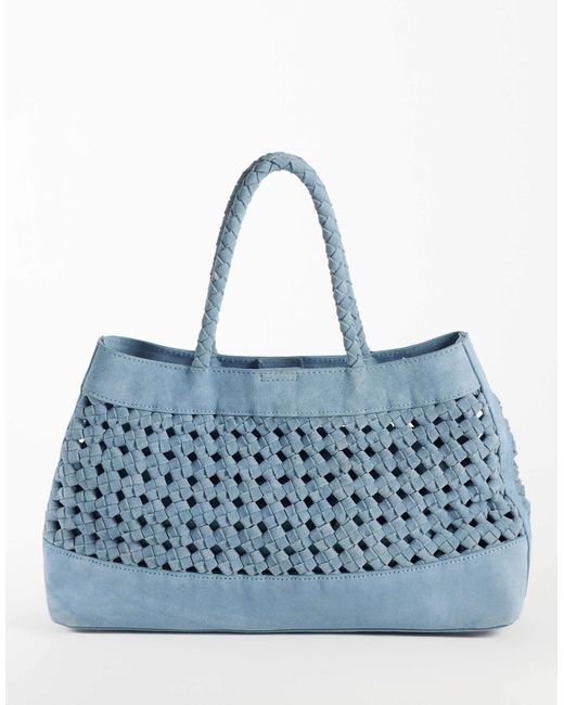 ASOS Blue – wildleder-tasche