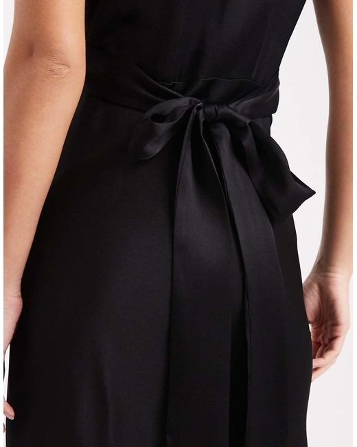 Maids To Measure White Bridesmaid Cap Sleeve Button Front Maxi Dress