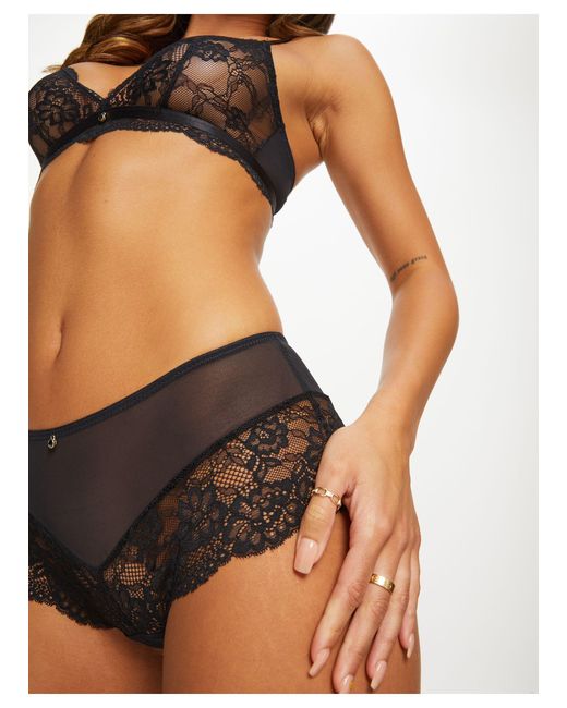 Ann Summers Black Sexy Lace Planet Short
