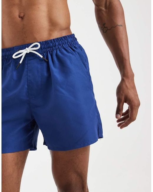 Aray White Swim Shorts for men