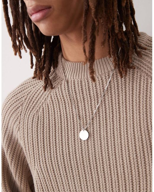 Pull ras Collusion pour homme en coloris Brown