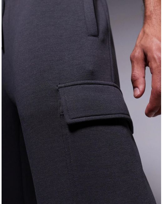 4505 Gray Icon Training Quick Dry Performance Cargo joggers for men