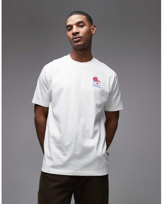 New Balance Gray Lobster Roll T-shirt for men