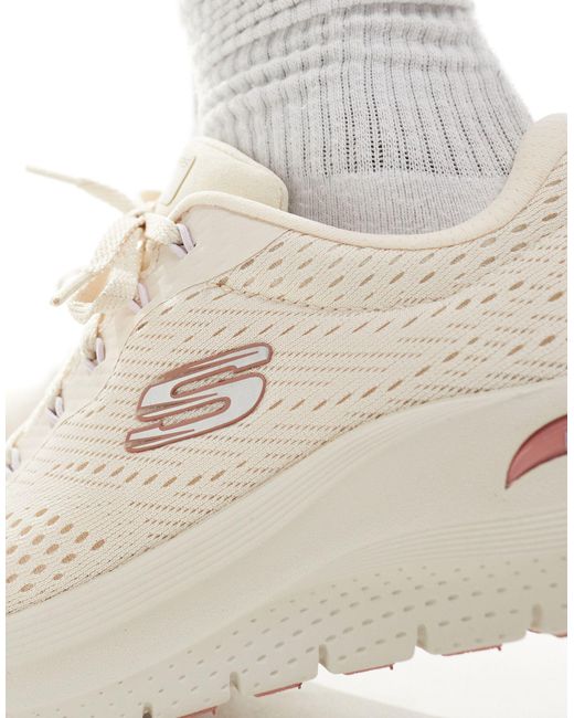 Skechers White Arch Fit 2.0 - Big League Trainers