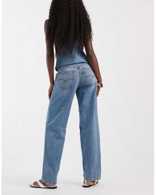 Levi's Blue Loose Tapered Jeans