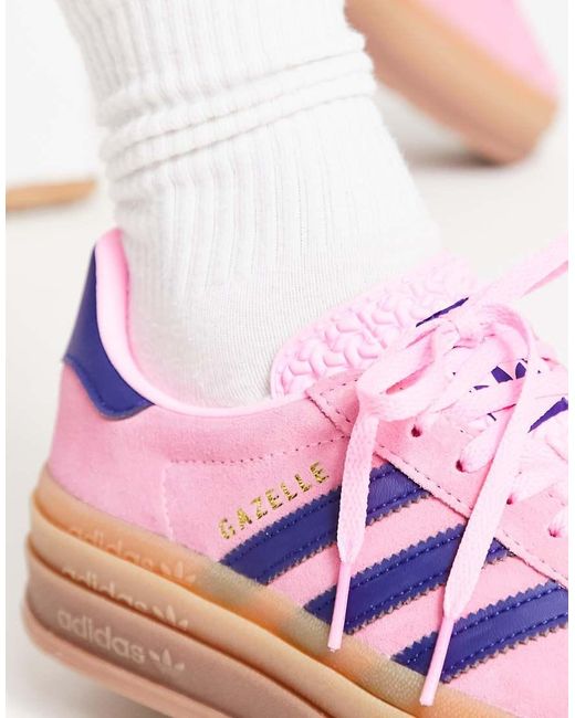 adidas GAZELLEアディダス ガゼル ネイビー×ピンク 楽天市場】adidas gazelle ピンク（カラーネイビー