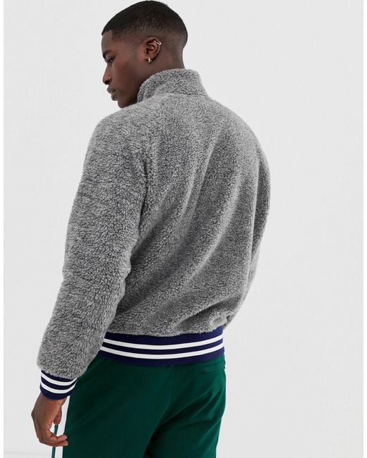 Polo Ralph Lauren Fleece – Great Outdoors – Teddy-Jacke in Grau für Herren  | Lyst AT