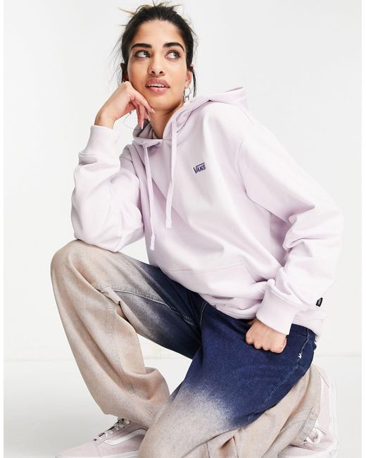 SUDADERA VANS FLYING V BFF FT CREW TERRA COTTA MUJER