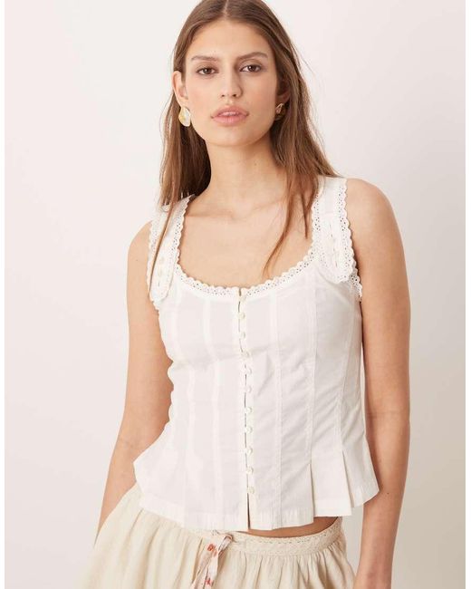 Free People Bridgette in het Natural