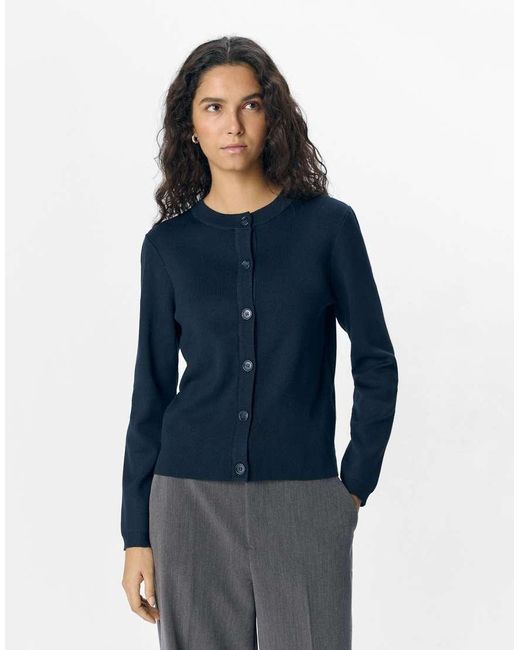 Object Gebreid Vest in het Blue