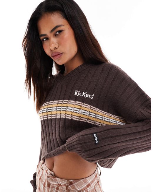 Kickers Black – cricket-strickpullover