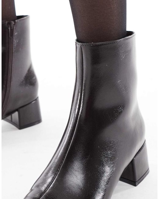 Schuh Black Bridget Heeled Ankle Boots