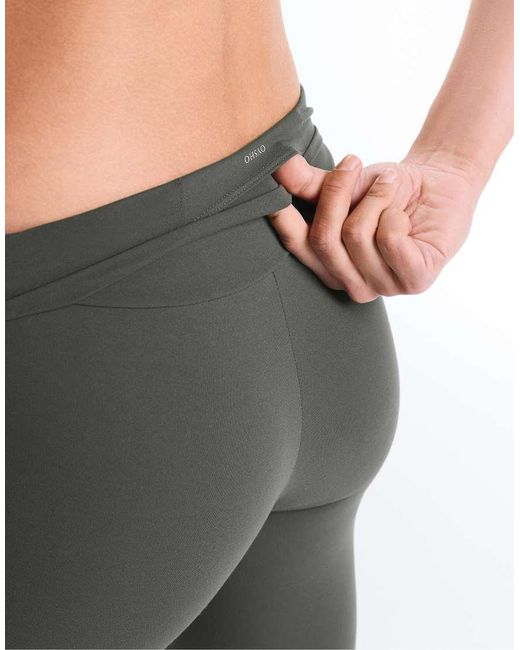 Oysho Gray Comfortlux High-Rise Ankle-Length Leggings