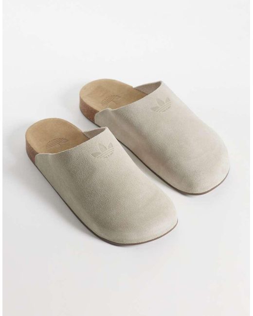 Adidas Originals White Adimule Slides