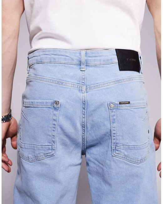 Sixth June Blue Straight Leg Jean for men
